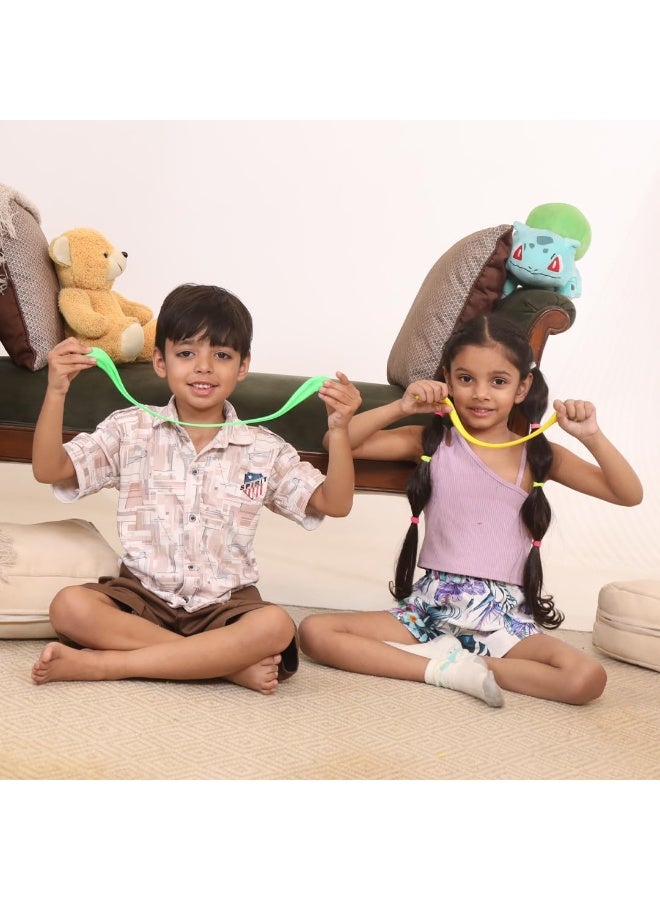 abley's Therapy Putty for Kids | Usage Occupational Therapy, Rehabilitation, Fine Motor Skills, Stress Relief | Hand Excercise Material (Set of 4, 50 gms each) - Image 3